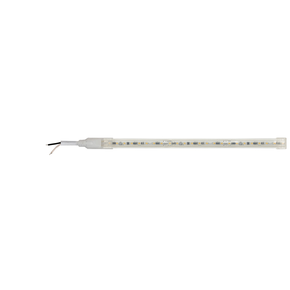 Custom Cut 62-ft 120V Continuous LED Tape Light, 330lm / 3.6W per foot, 4000K, w/ Mounting Clips and