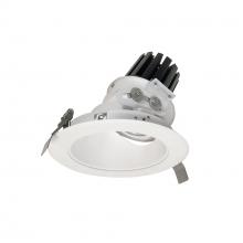 Nora NC3-69L440NMPW - 6" Sapphire III Round Adjustable Reflector, 3500lm, 4000K, Narrow Flood Optic, Matte Powder