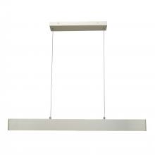 Abra Lighting 10095PN-BA-Slim - 32" Cable Suspended LED Pendant with Up-Down Light