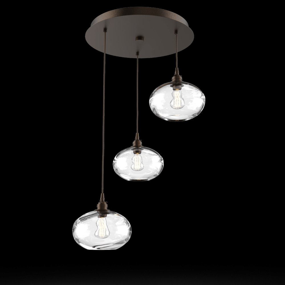 Coppa Round 3pc Multi-Pendant