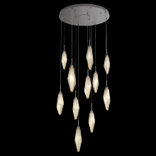 Hammerton CHB0050-11-GP-CB-C01-L3 - Rock Crystal Round 11pc Multi-Pendant