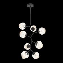 Hammerton CHB0086-VB-MB-GA-001-L1 - Luna 8pc Vine-Matte Black-Geo Inner