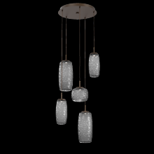Hammerton CHB0091-05-FB-S-C01-L1 - Vessel Round 5pc Multi-Pendant