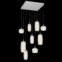 Hammerton CHB0091-09-CS-A-C01-L1 - Vessel Square 9pc Multi-Pendant