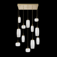 Hammerton CHB0091-12-GB-C-C01-L1 - Vessel Square 12pc Multi-Pendant