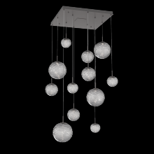 Hammerton CHB0092-12-GP-S-C01-L1 - Gaia Square 12pc Multi-Pendant