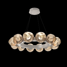 Hammerton CHB0095-36-BS-ZB-CA1-L1 - Luna Radial Ring - 36-Inch