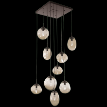 Hammerton CHB0069-09-NB-GS-C01-L1 - Cosmos Square 9pc Multi-Pendant