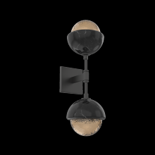Hammerton IDB0093-02-MB-B-L1-BM - Cabochon Double Sconce