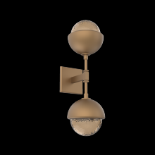 Hammerton IDB0093-02-NB-B-L3-MS - Cabochon Double Sconce