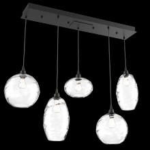 Hammerton PLB0048-05-MB-OC-C01-E2 - Misto Linear 5pc Multi-Pendant