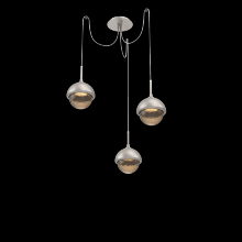 Hammerton SCB0093-03-BS-B-C01-L1-MS - Cabochon Round 3pc Swag Multi-Pendant