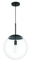 Craftmade 56893-FB - 1 Light Large Pendant with Clear Glass