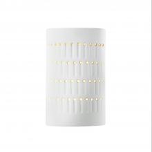 Justice Design Group CER-2285-WTWT-LED1-1000 - Small LED Cactus Cylinder - Open Top & Bottom