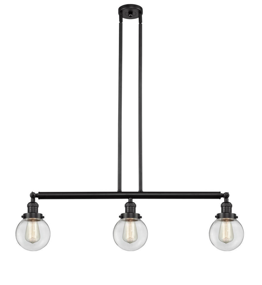 Beacon - 3 Light - 39 inch - Oil Rubbed Bronze - Stem Hung - Adjustable Island Light