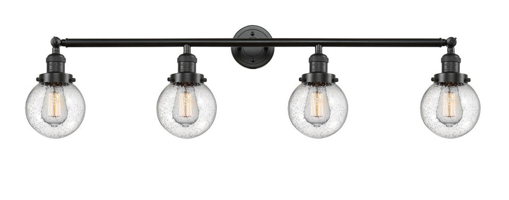 Beacon - 4 Light - 42 inch - Oil Rubbed Bronze - Adjustable Bath Vanity Light
