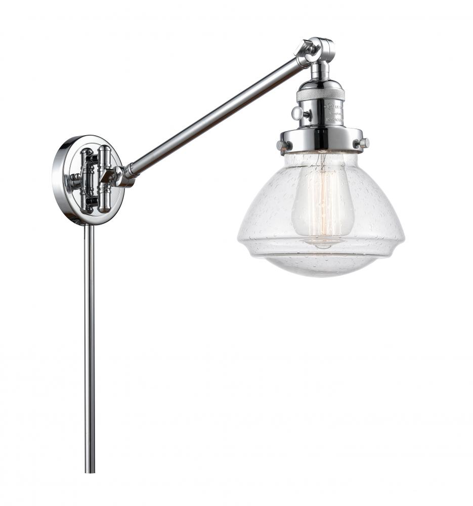 Olean - 1 Light - 9 inch - Polished Chrome -Adjustable Swing Arm