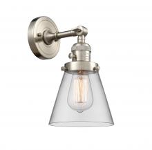 Innovations Lighting 203SW-SN-G62 - Cone - 1 Light - 6 inch - Brushed Satin Nickel - Adjustable Sconce