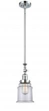 Innovations Lighting 206-PC-G182 - Canton - 1 Light - 6 inch - Polished Chrome - Stem Hung - Adjustable Mini Pendant