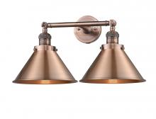 Innovations Lighting 208-AC-M10-AC - Briarcliff - 2 Light - 19 inch - Antique Copper - Adjustable Bath Vanity Light
