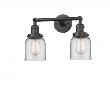 Innovations Lighting 208-OB-G52-LED - Bell - 2 Light - 16 inch - Oil Rubbed Bronze - Adjustable Bath Vanity Light