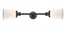 Innovations Lighting 208L-BK-G181 - Canton - 2 Light - 6 inch - Matte Black - Adjustable Bath Vanity Light
