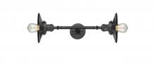 Innovations Lighting 208L-OB-M5-LED - Railroad - 2 Light - 8 inch - Oil Rubbed Bronze - Adjustable Bath Vanity Light