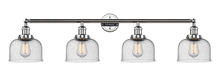 Innovations Lighting 215-PC-G74 - Bell - 4 Light - 44 inch - Polished Chrome - Adjustable Bath Vanity Light