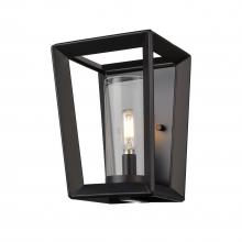 Innovations Lighting 378-1W-BK - Colchester - 1 Light - 6 inch - Matte Black - Sconce