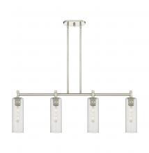 Innovations Lighting 434-4I-PN-G434-12SDY - Crown Point - 4 Light - 44 inch - Polished Nickel - Island Light