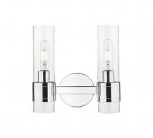 Innovations Lighting 467-2W-PC-G467-CL - Arden - 2 Light - 14 inch - Polished Chrome - Bath Vanity Light