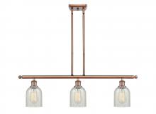 Innovations Lighting 516-3I-AC-G2511 - Caledonia - 3 Light - 36 inch - Antique Copper - Cord hung - Island Light