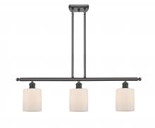 Innovations Lighting 516-3I-OB-G111-LED - Cobbleskill - 3 Light - 36 inch - Oil Rubbed Bronze - Cord hung - Island Light
