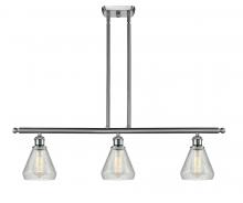 Innovations Lighting 516-3I-SN-G275 - Conesus - 3 Light - 36 inch - Brushed Satin Nickel - Cord hung - Island Light