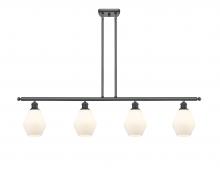 Innovations Lighting 516-4I-BK-G651-6 - Cindyrella - 4 Light - 48 inch - Matte Black - Cord hung - Island Light