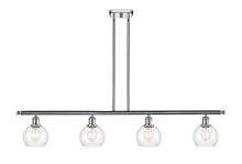 Innovations Lighting 516-4I-PC-G122-6 - Athens - 4 Light - 48 inch - Polished Chrome - Cord hung - Island Light