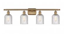 Innovations Lighting 516-4W-BB-G559-5CL - Bridal Veil - 4 Light - 35 inch - Brushed Brass - Bath Vanity Light