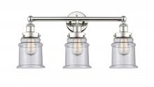 Innovations Lighting 616-3W-PN-G184 - Canton - 3 Light - 24 inch - Polished Nickel - Bath Vanity Light