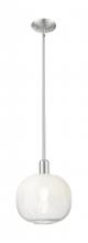 Innovations Lighting 716-1S-SN-G481-10OP - Brookhaven Sphere - 1 Light - 6 inch - Brushed Satin Nickel - Mini Pendant