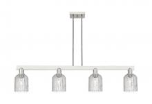 Innovations Lighting 716-4I-SN-G559-5CL - Bridal Veil - 4 Light - 48 inch - Brushed Satin Nickel - Cord hung - Island Light