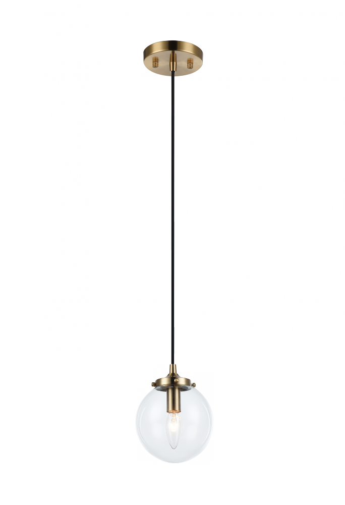 The Bougie Aged Gold Brass Chandelier