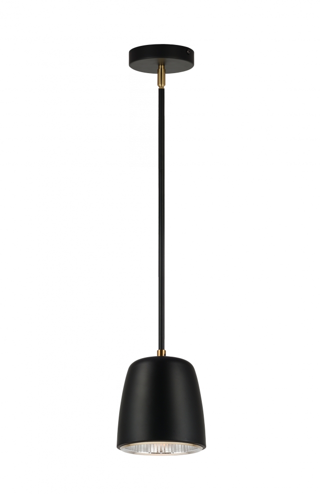 Luca Black Pendant