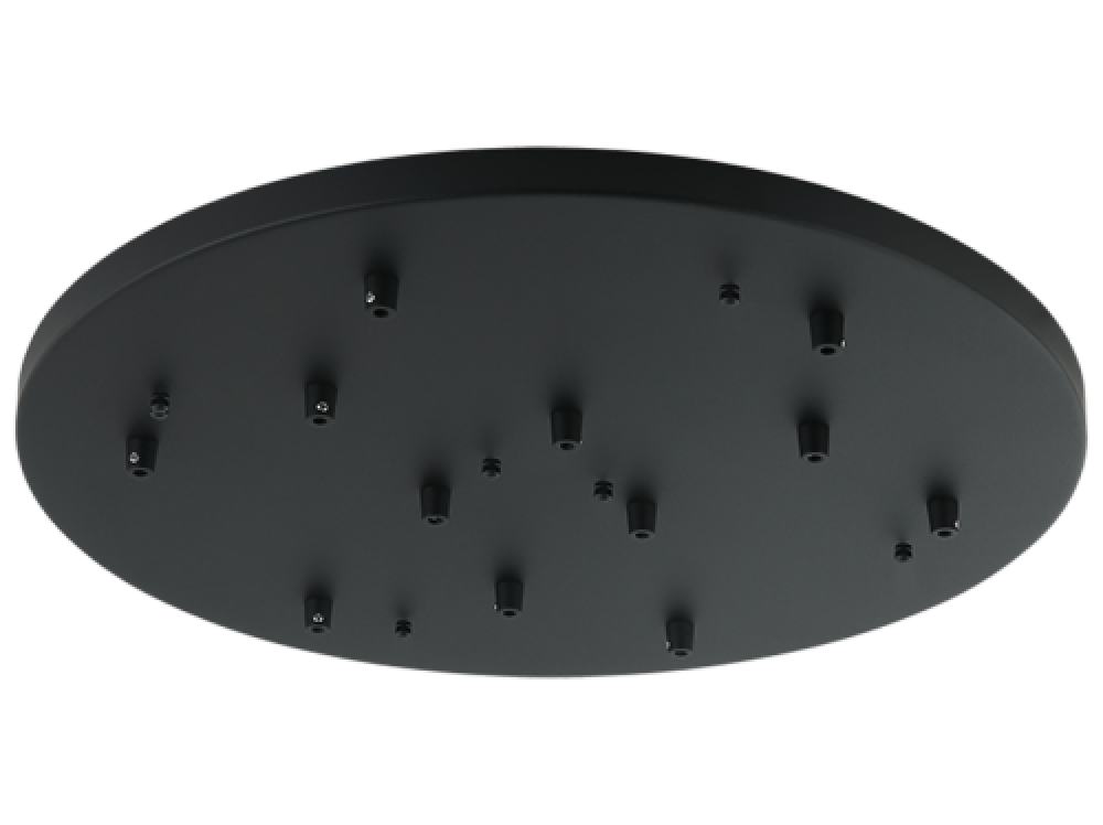 Multi Ceiling Canopy Matte Black Canopy