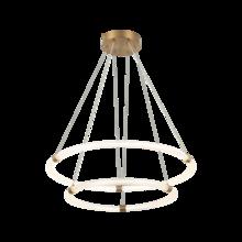 Matteo Lighting C34856AG - Inkara Aged Gold Brass Pendant