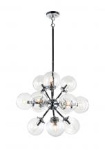 Matteo Lighting C62812CHCL - Soleil Chrome Chandelier