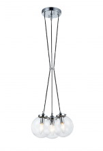 Matteo Lighting C63003CHCL - The Bougie Chrome Pendant