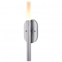 Vaxcel International W0489 - Fulton 18-in. 1 Light LED Wall Light Chrome