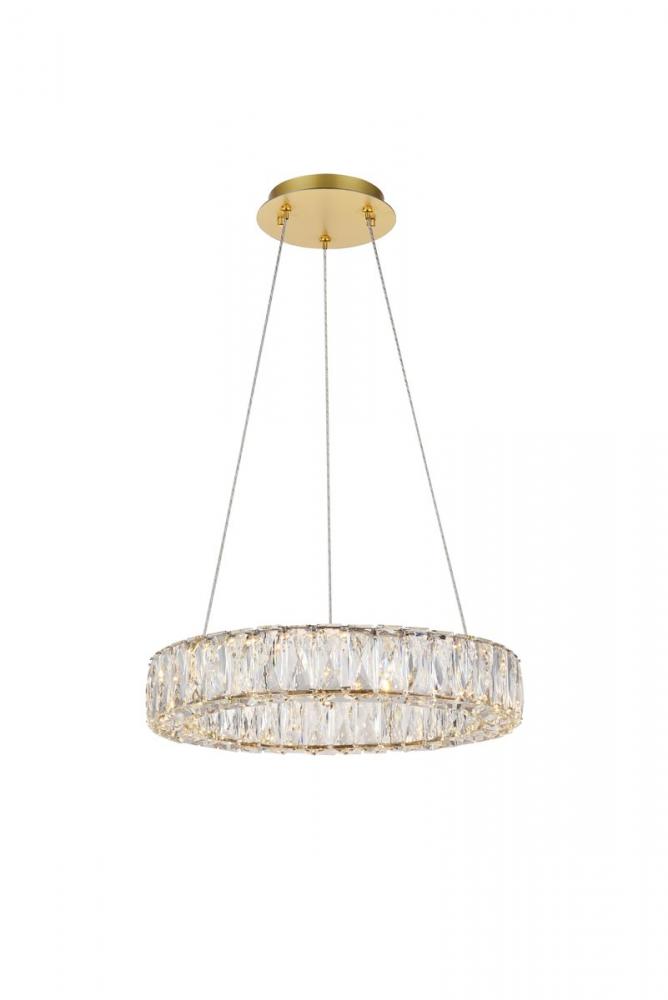 Monroe Hang D17.7"H3"LED 22.5W G