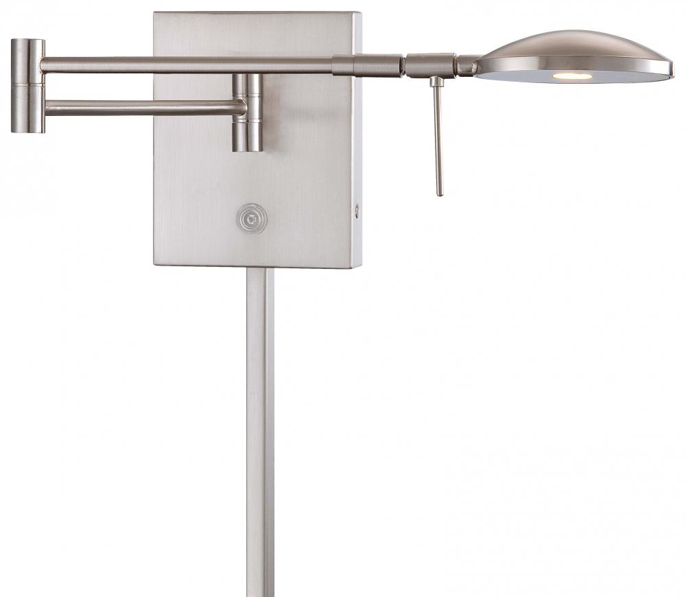 GEORGE'S READING ROOM - 1 LIGHT LED SWING ARM WALL LAMP