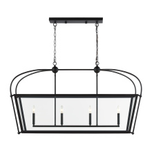 Visual Comfort & Co. Studio Collection 6691004EN-112 - Charleston Four Light Linear Lantern
